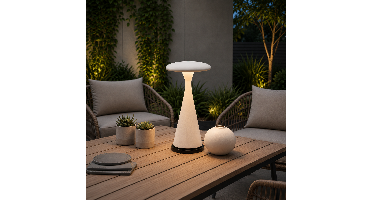 Lyora Design tafellampGrigio wit - 108953